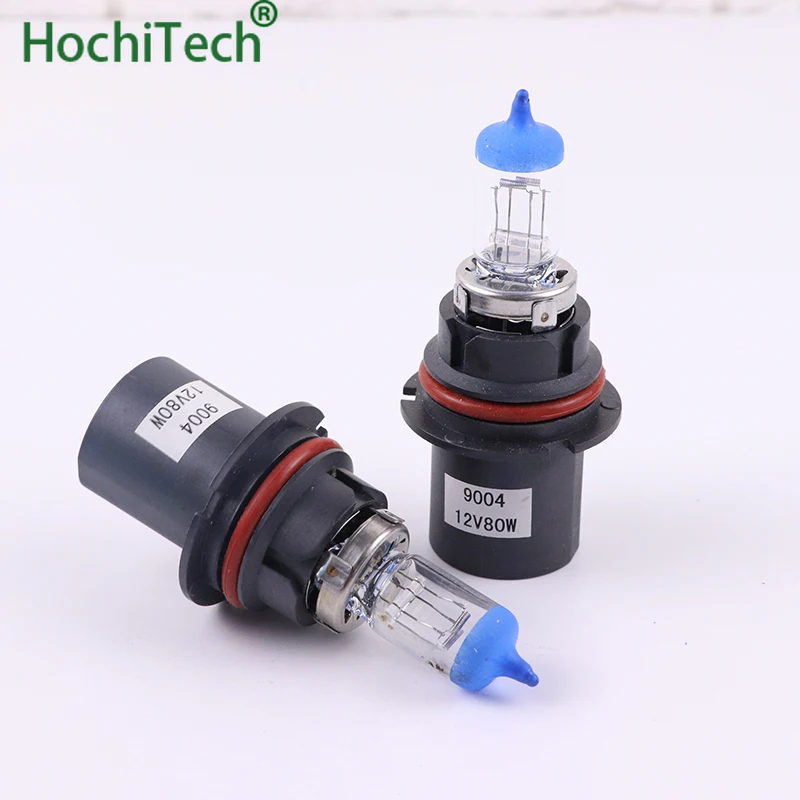 Top Quality 9004/HB1 Hi/Lo Light Halogen Lamp 4500K 12V 80W 3000Lm Xenon Warm White Quartz Glass Car HeadLight Replacement Bulb