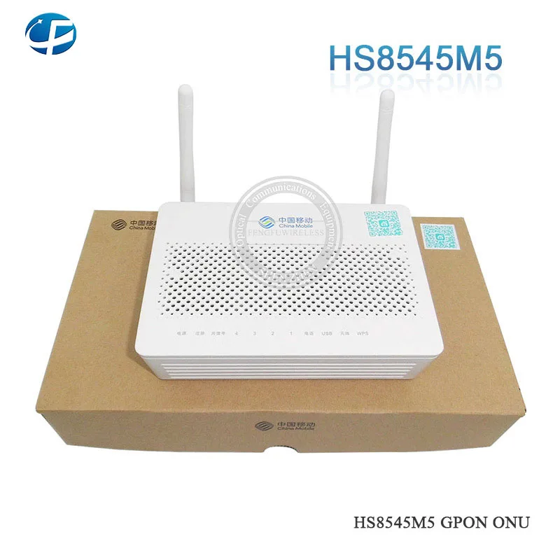 GPON маршрутизатор HS8545M5 GPON ONU ONT FTTH Fibra оптика 1GE+ 3FE+ 1TEL+ USB+ Wifi Мини Размер английская прошивка