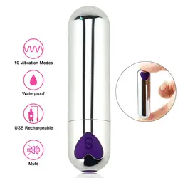 Подзарядка 10 игрушки для взрослых Butt Plug G-Spot Dildorealistic FemaleAdult секс-игрушка водостойкая клитор массажер для взрослых W323