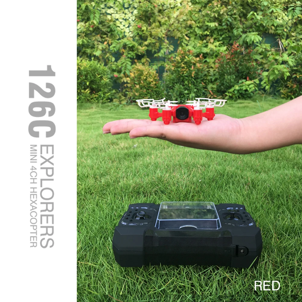 Дрон SBEGO 126C Spider Drone 2 4G 3D 6 осевой гироскоп RC вертолет один ключ возврат двойной