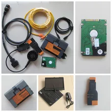 2017.12 Newest Version for BMW ICOM A2 for BMW ICOM A2 B C Diagnostic & Programming Tool for BMW ICOM hdd in x200t 4G laptop