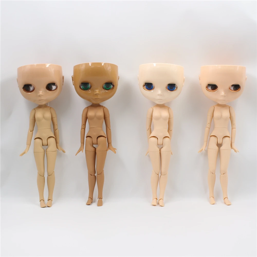 

Free shipping factory rubber and joint body without scalp dedicated for customize Blyth 4 color skin for option no makeup