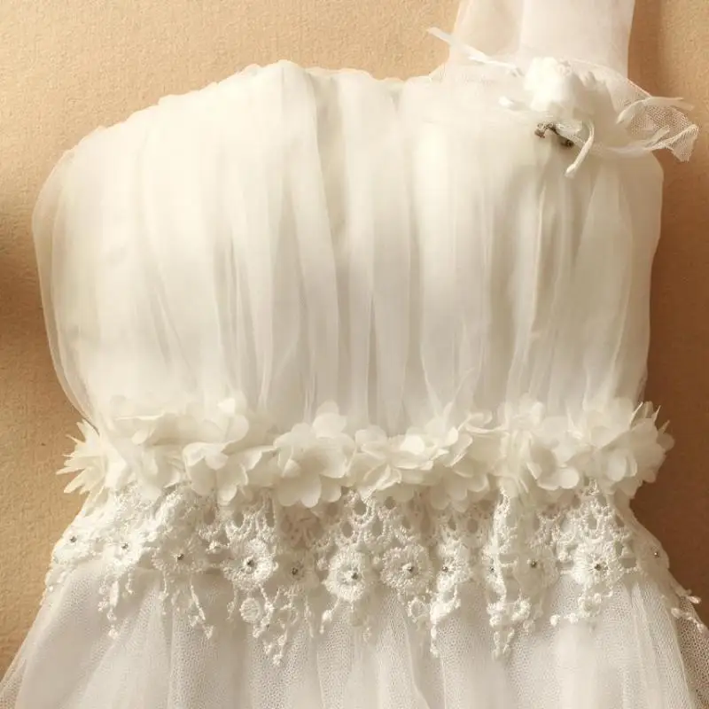 Весна 2020 Новое поступление корейское шикарное платье на одно плечо Vestido с лямкой
