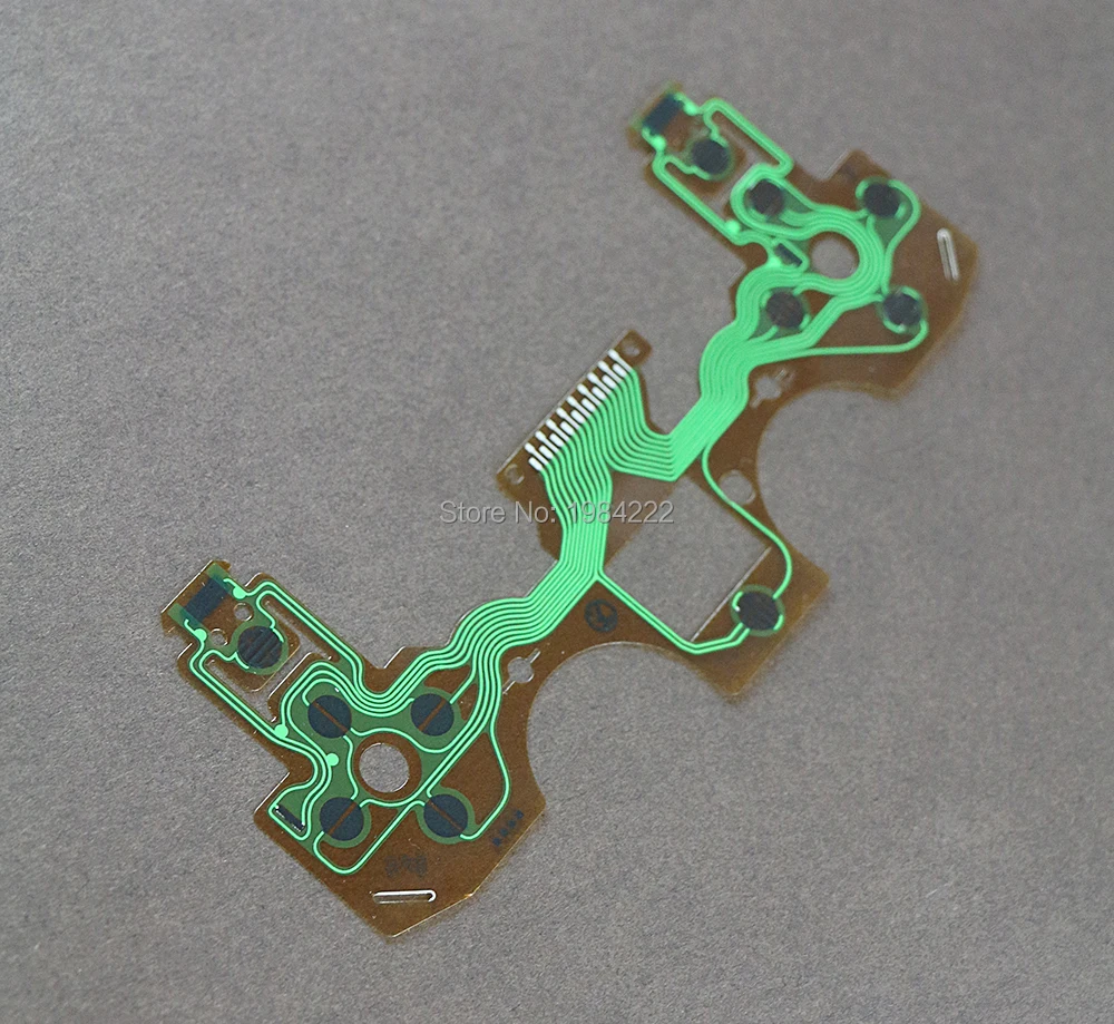 

OCGAME 3pcs/lot Conductive Film Keypad Repair Part for PS4 Controller 2.0 Conducting Film Keypad flex Cable