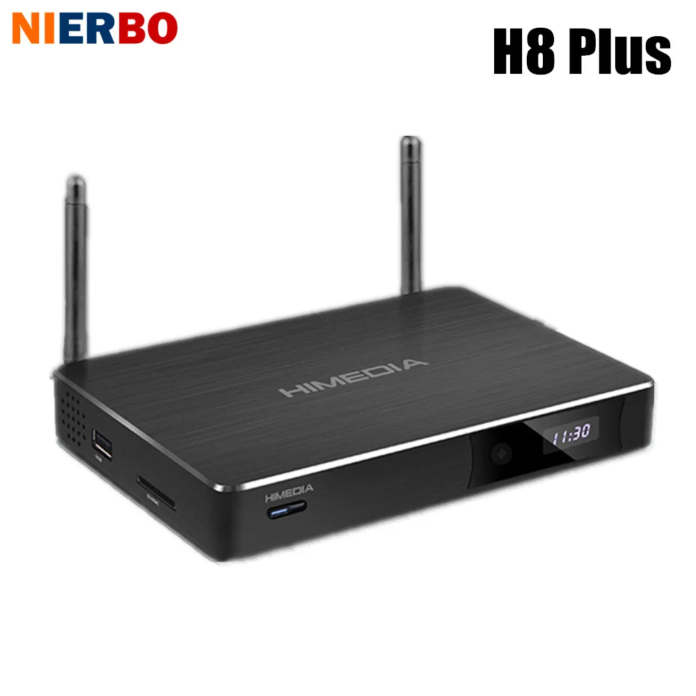 Himedia H8 Plus Smart TV Box Android 5.1 2G 16G 4K Decoding Full 3D Format Octa Core 64 Bit Dual Wifi Bluetooth HDMI 2.0 USB AV |