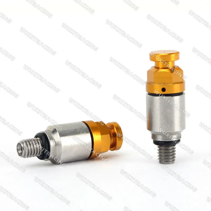 SIMPLY REPLACE 5mmx0.8mm Front Fork Air Bleeder Valves GOLD for HONDA
