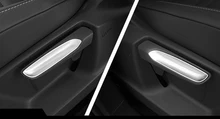 Stile auto Interni di Regolazione del Sedile Pulsante Della Copertura Della Pagina Trim ABS Opaco Per Volkswagen Arteon 2017 2018