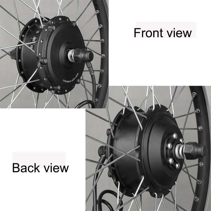 Моторное колесо велосипед мотор электрический комплект для велосипеда 36 в 500 Вт 26 дюймов 27,5 дюймов 2" колеса для электрического велосипеда Mtb мощный задний датчик PAS
