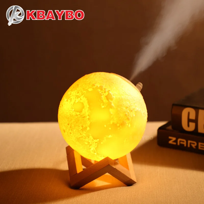 

400ml Aroma Essential Oil Diffuser Ultrasonic Air Humidifier with 3 Color Changing LED Lights lamp for Office Home