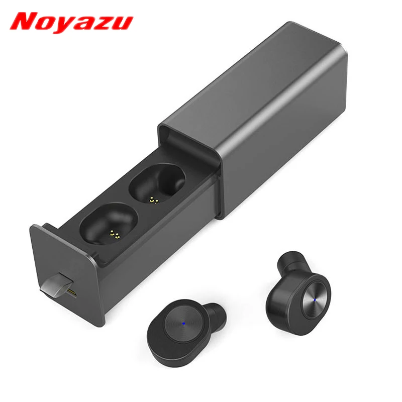 

TWS Bluetooth4.2 Earphone Wireless Stereo Earbud Stereo Microphone Headset for Phone HD Communication Portable With Charger Box