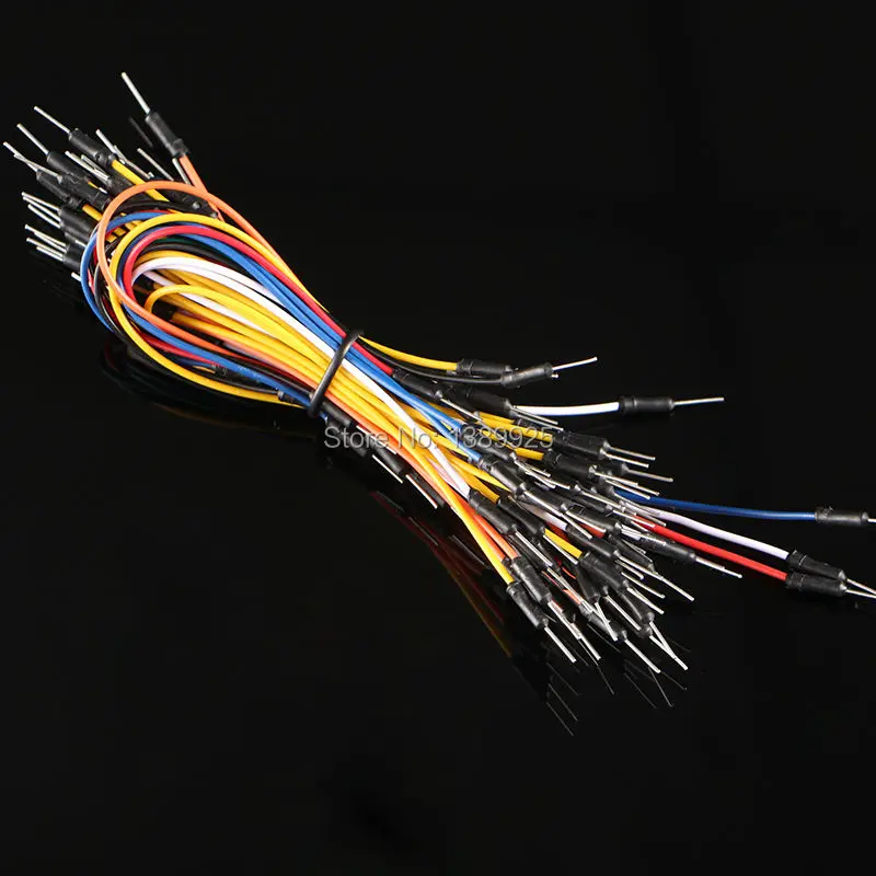

Factory wholesale 65pcs Jump Wire Cable Male to Male Jumper Wire for Breadboard