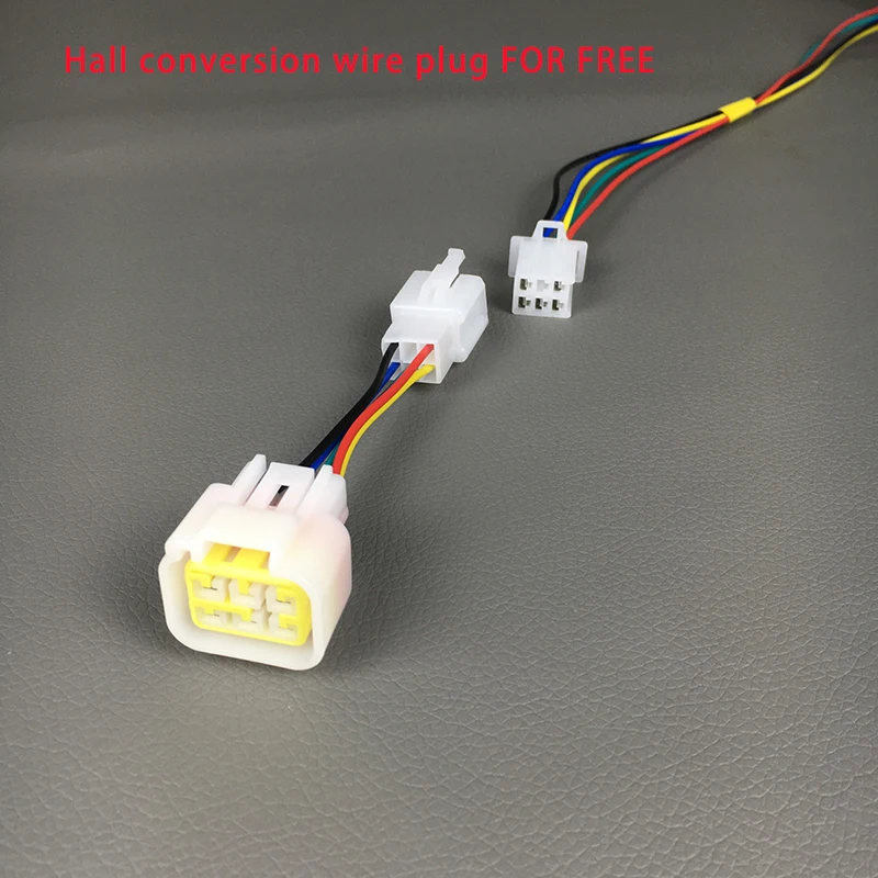 Бесщеточный контроллер 48V 72V 3000W 50A 24Mosfet 120 градусов фазовый Электрический