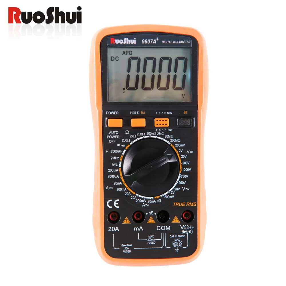 Victor Ruoshui Digital Multimeter 9807A  01