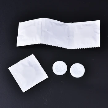 

6pcs/card Cleaning Tablets Hearing Aid Earmold Cleaning Tablets Earmold Cleaner For Hearing Aids And Earmold