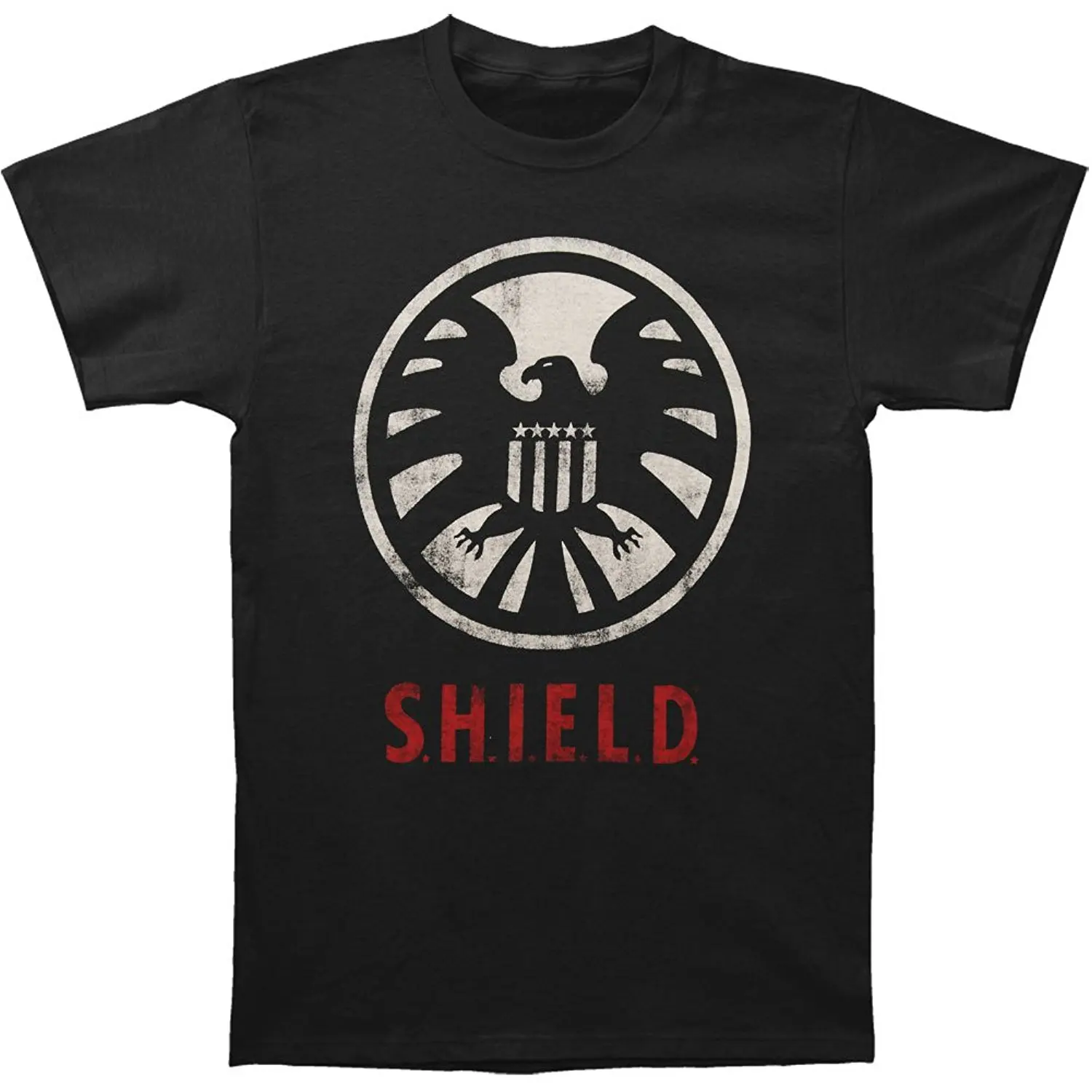 S.H.I.E.L.D - Logo (slim Fit) T-Shirt Size 3XL T Shirts Man Clothing Free Shipping Top Tee 2018 New Arrival T-Shirt Plus Size