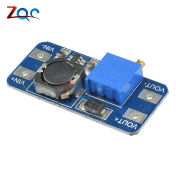

5PCS/Lot MT3608 DC-DC DC 2 -24V to 28V 2A Step Up Boost Converter Power Supply Module MAX Output 28V for Arduino