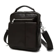 Small Hand Bag Men Simple Casual Zipper Shoulder Bag Genuine Leather Fashion Small Work Bag Designer Cowhide Male Messenger Bag Small Hand Bag Men Simple Casual Zipper Shoulder Bag Genuine Leather Fashion Small Work Bag Designer Cowhide Male Messenger Bag