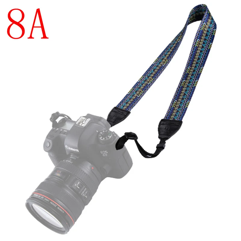 Камера Ретро этнический стиль многоцветная серия Бабочки плечевой шейный ремень камеры для SLR/DSLR камеры s