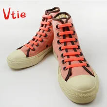 3 пар/лот шнурки без завязок силиконовые эластичные кроссовки кружева, 1 пара белый+ 1 пара флуоресцентный зеленый+ 1 пара черный