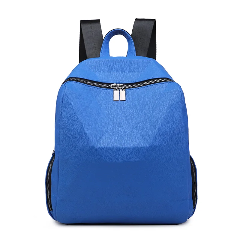 

Fashion hologram Geometric bag ladies Female Backpack Geometric Women school backpacks for teenage girls mochila feminina 2019