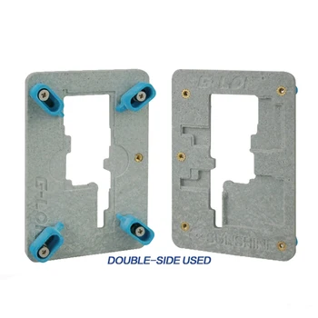 

SS-601X Double Side PCB Holder Fixture High Temperature Resistance Clamp Upper and Lower Fixture Platform for iPhone X Soldering