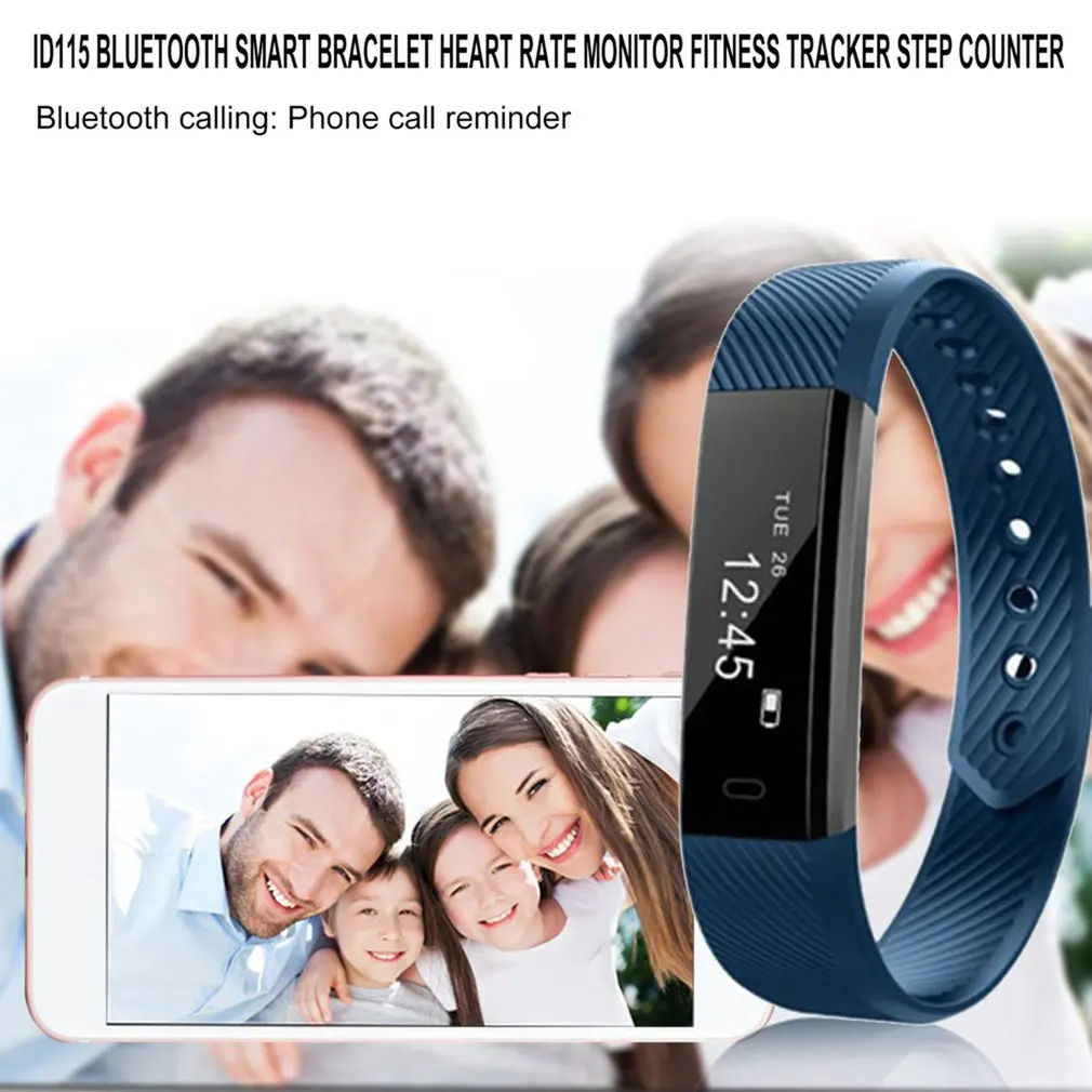 Умный Браслет для влюбленных ID115 Bluetooth фитнес трекер Шагомер монитор сна трек