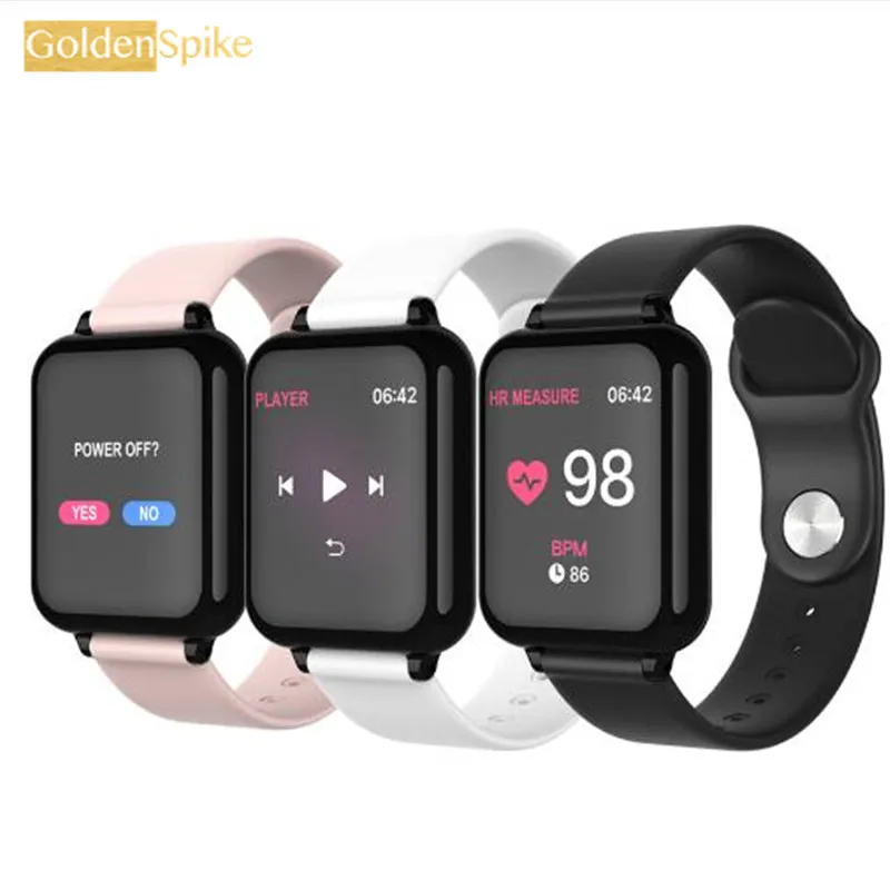 

New arrival B37 Smart Watch band Outdoor Sport Smartwatch With Heart Rate Monitor Waterproof ip67 Watch For IOS Android PK GV68
