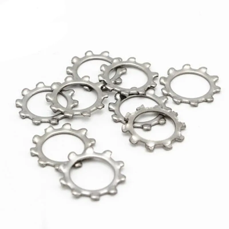Stainless steel External tooth Stop Washer Lock washer M3 M4 M5 M6 M8