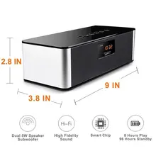 Портативные Bluetooth колонки, беспроводные с микрофоном, AUX Line, громкая связь, вызов, TF карта, FM, громкий, стерео, насыщенный бас, для дома, вечерние, для путешествий