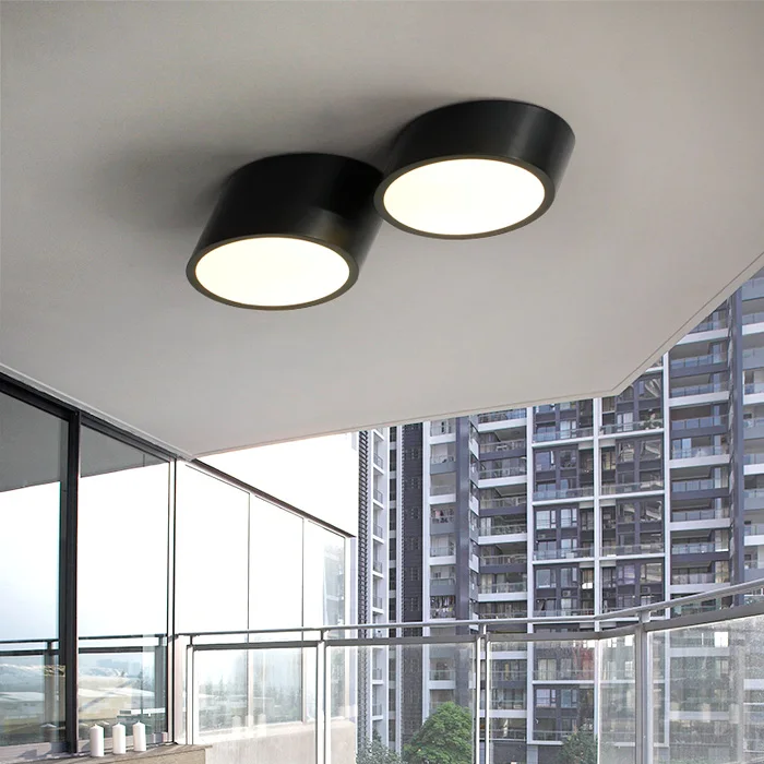 Tienda online ronda moderna luz de techo llevada iluminación del ... Balcon Minimalistas Créatif