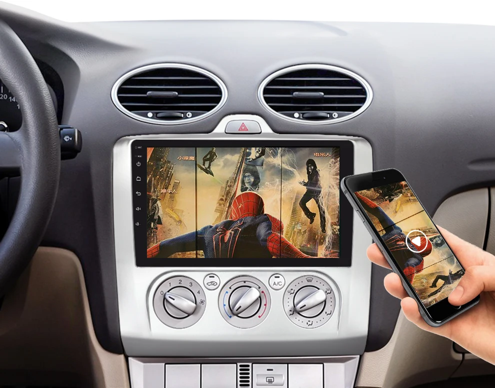 Excellent 9 inch 2 Din Android 8.0 Radio for Ford Focus Multimedia Player 2005-2011 2din GPS Navigation Player No DVD car stereo wifi 7