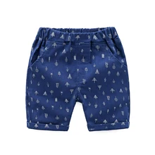 Boy Pants Printed Summer Boys Shorts Brand Breathable Cotton Children Shorts For Boys Beach casual shorts boy shorts summer cotton thin section pants children s baby shorts boys and girls wear korean casual hot pants tide free