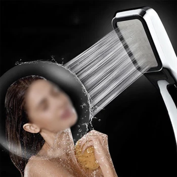 

SPA experience Large 300 Holes Bath Shower Head High Pressure Water Saving Handheld 2018 Nobby Modern High Quality