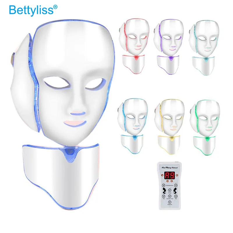 Bettyliss 7 Colors LED Mask Facial machine Therapy face mask beauty Korean Skin Care Tool (1)