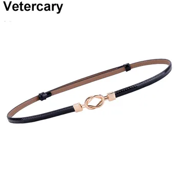 

New Women's Belts Genuine Leather Waistband thin gold buckle Luxury cummerbund for Jeans Dress Female Top Quality Ceinture Femme