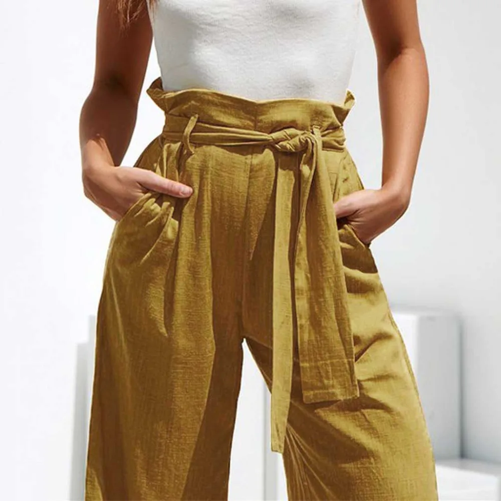 Outdoor Four Seasons Womens Casual Plus Size Casual Floral Flared Pants Vintage Baggy Yoga Long Trousers Durable Drawstring T#40 Outdoor Four Seasons Womens Casual Plus Size Casual Floral Flared Pants Vintage Baggy Yoga Long Trousers Durable Drawstring T#40