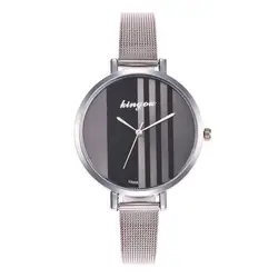 Мода 2019 г. женские серебряные часы нержавеющая сталь Сельма кварцевые часы Высокое качество для женщин часы женские часы 19FEB19