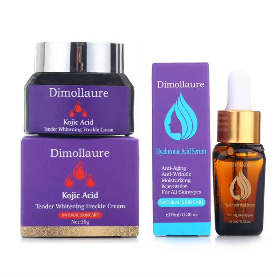 Dimollaure Kojic кислотный отбеливающий крем с гиалуроновой кислотой коллагеновая
