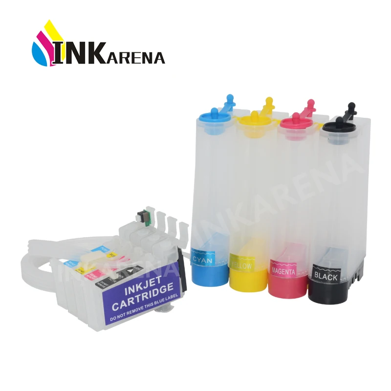 INKARENA T2711 27XL 27 СНПЧ для Epson 3640 7710 7715 7210 WF с комбинированным чипом ARC | Компьютеры и