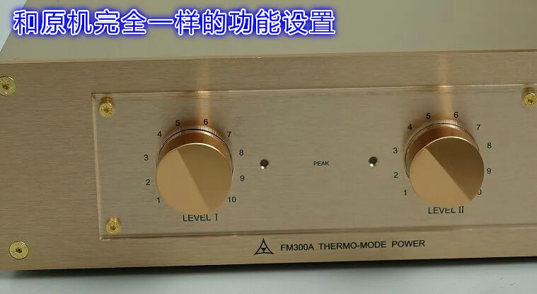 Готовая Классическая FM акустика FM300A усилитель мощности Hi-Fi стерео 2,0 канальный усилитель 2*150 Вт золотая коробка