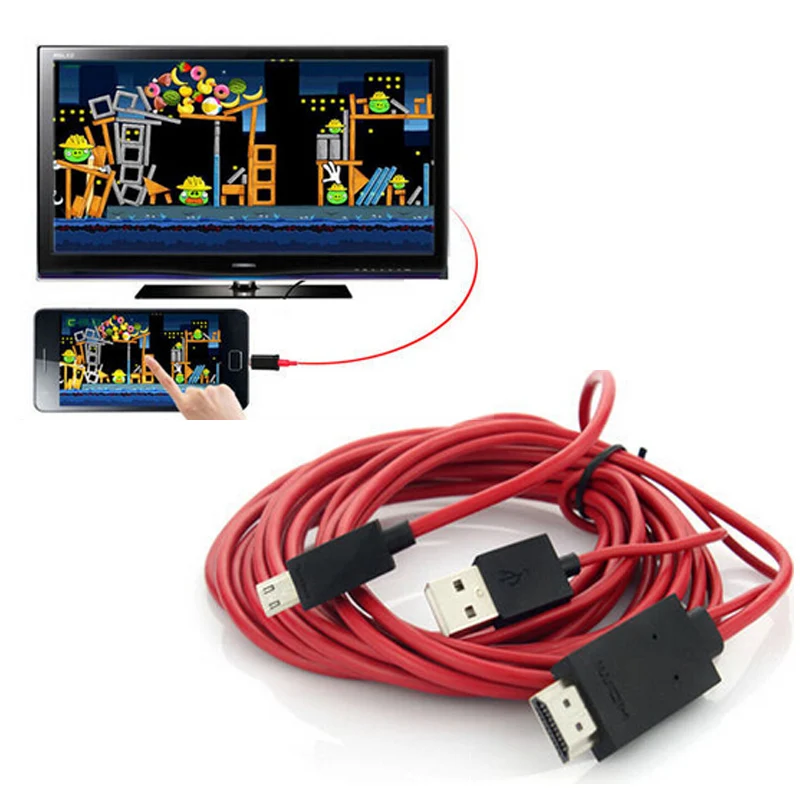Micro USB MHL to HDMI TV AV Cable Adapter Mhl Hdmi For Samsung Galaxy S5 Note
