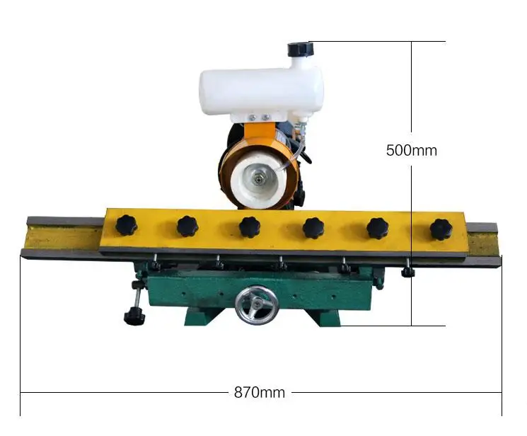 Скамья кромкошлифовальный станок 220 в кВт деревообрабатывающий прямой точилка для ножей прямая шлифовальная машина MF206