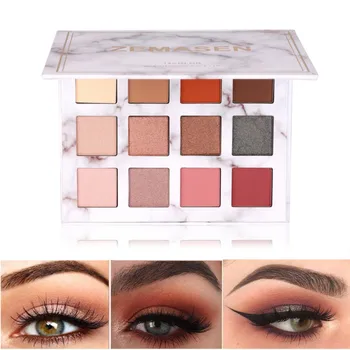 

Cosmetics Natural Fashion Exquisite Marble Waterproof Long-lasting Eye Shadow Palette Eyeshadow For Gift