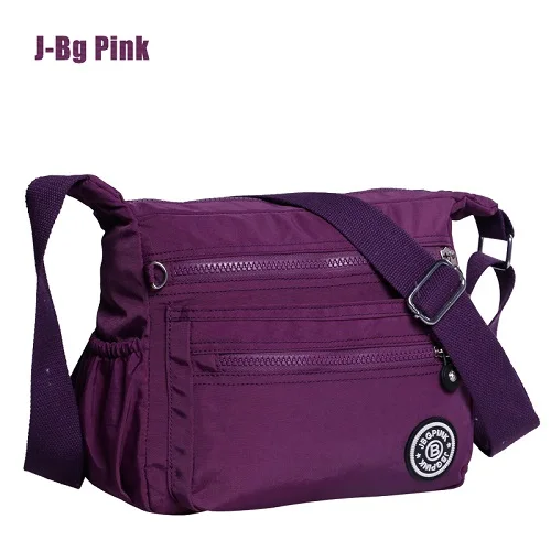 Women Nylon Handbag Brand Monkey Kipled J-Bg Pink Original Bag Sac A Main Femme De Marque Shoulder Crossbody Bag Waterproof Bag