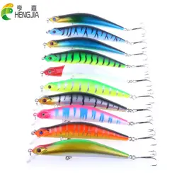 Органы приманки приманки снасти гольян рыбалки lures11CM 14.3 г 4 # крюк свежий мелководье бас судак краппи жесткие крючки воблеры блесна рыбалка