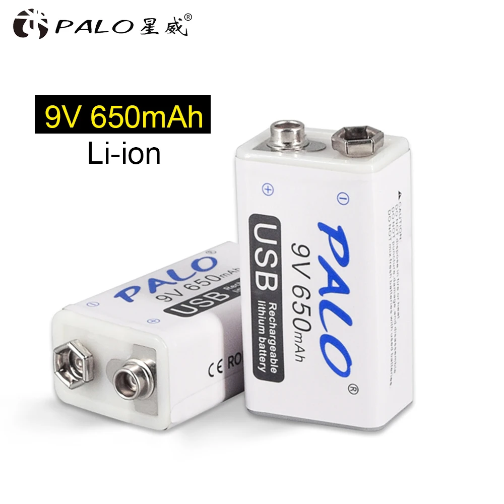 Аккумулятор palo 9v