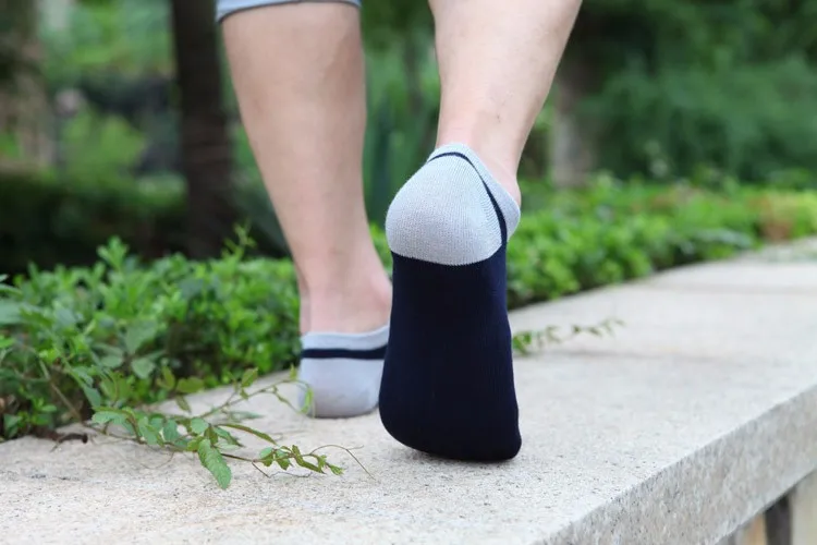 Бамбук Волокно летом COOLMAX Для Мужчин's Для мужчин S Hommes Chaussettes Invisibles Ботильоны белый черный Хлопковое платье Носки для девочек носки для мужчин носки