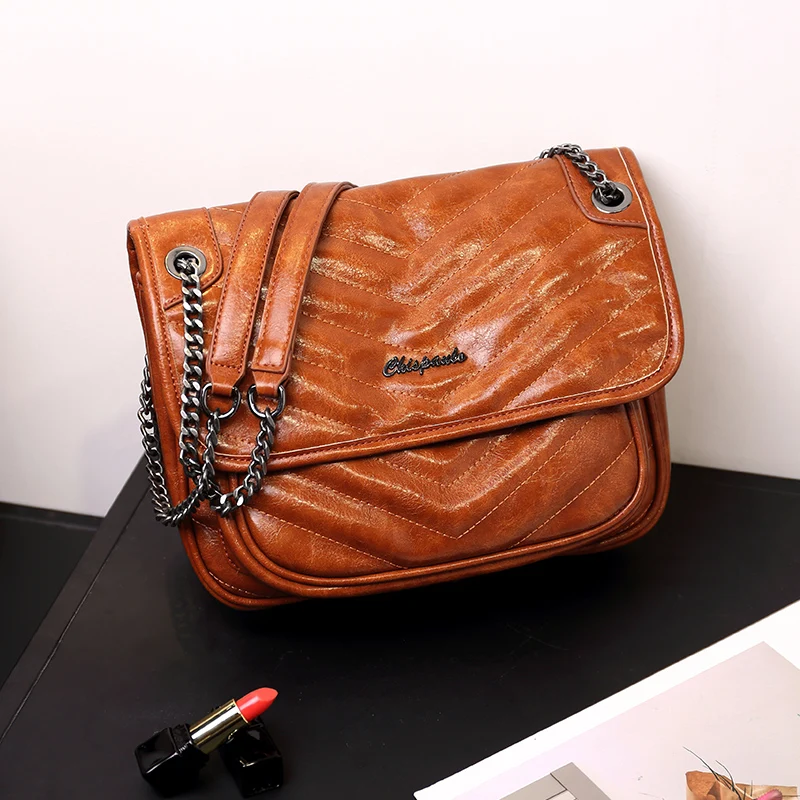 خمر عارضة خمر كبيرة حمل حقيبة حقيبة جلدية أصلية الإناث يد أعلى-حقائب بيد النساء حقائب كتف بولسا الأنثوية T59