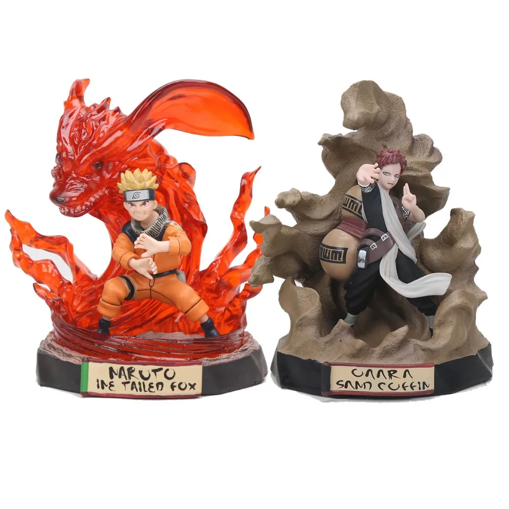 17 см Гаара фигурка героя аниме Наруто Uzumaki Naruto Gaara песок гроб казекаге Toynami ПВХ