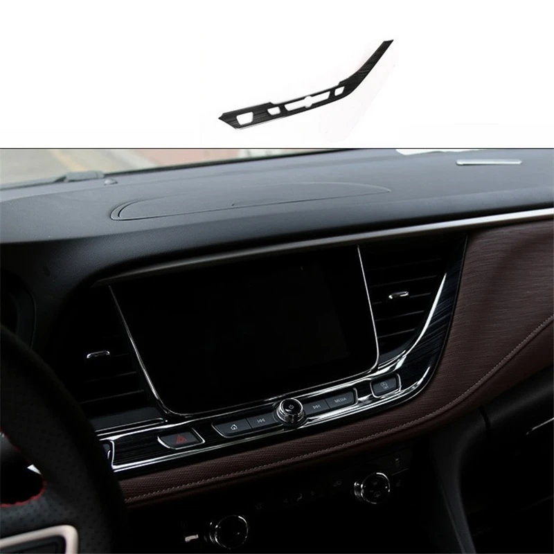 

Car Automobile Auto Automovil Control System Interior High-grade Accessories Bright Sequins Decoration Trim 18 19 FOR Buick GL6